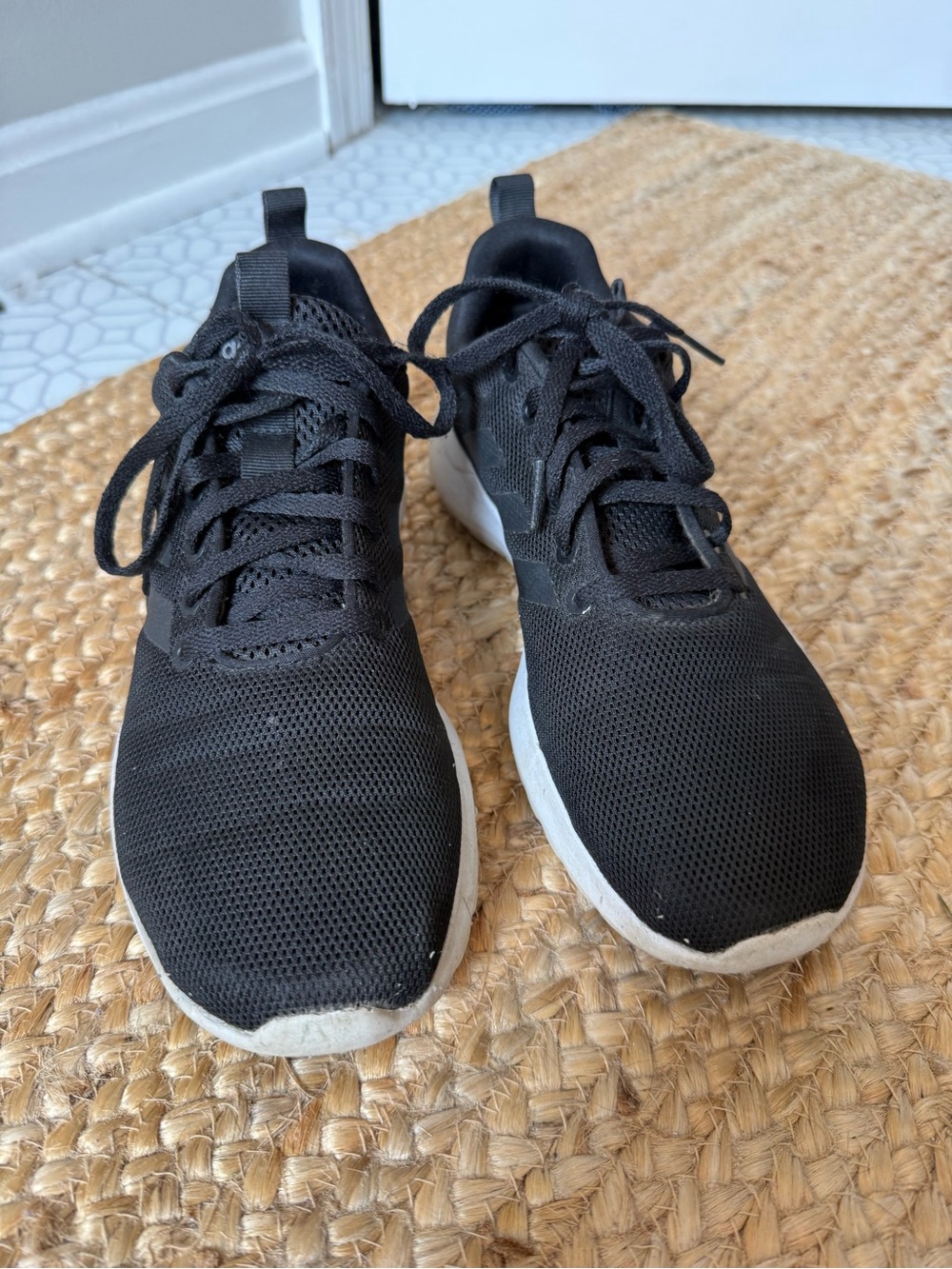 Adidas Women’s Cloud Black Tennis Shoe